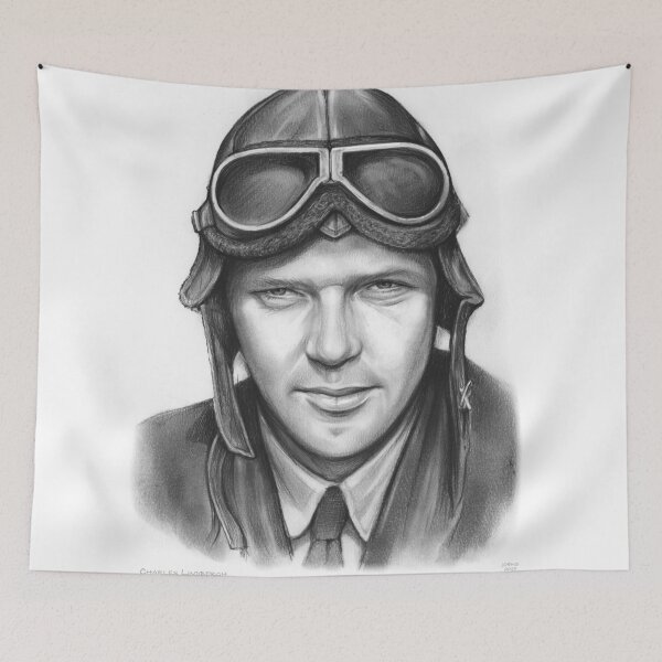 Item preview, Charles Lindbergh - American Aviator pioneer designed and sold by gregchapin.