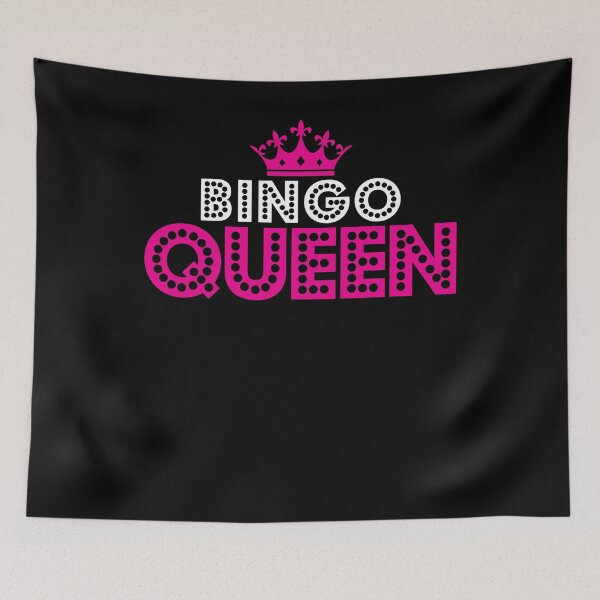 Item preview, Bingo Bingo Lover Bingo Queen Pink Crown  designed and sold by 4tomic.
