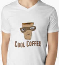 Cool Coffee Men's V-Neck T-Shirt