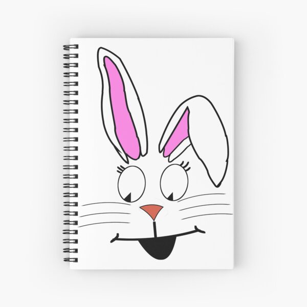 Item preview, White Bunny Rabbit Face designed and sold by CharJens.