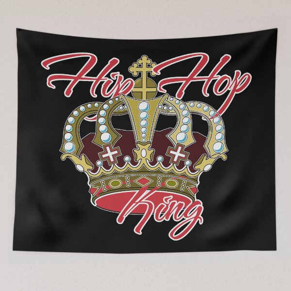 Item preview, Hip Hop King & Crown - Red - designed and sold by onjcdesign.