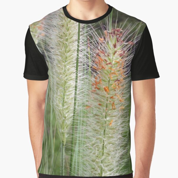 Amazing colourful Grass Flowers Graphic T-Shirt