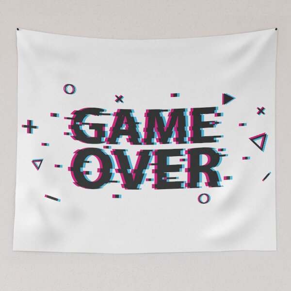 Item preview, Game Over Glitch designed and sold by Pacari.