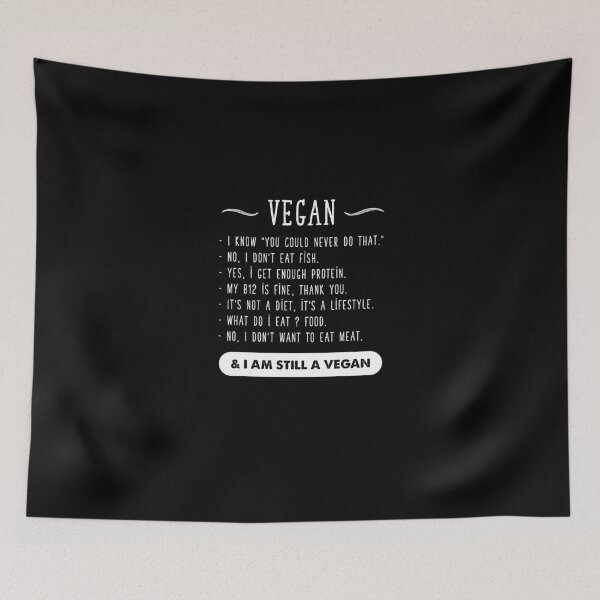 Item preview, Yes I'm Still a Vegan - funny vegetarian designed and sold by Captain Mood.