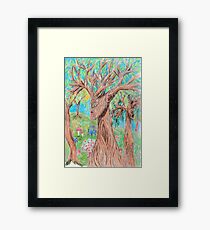 The Thoughts of Trees Framed Print