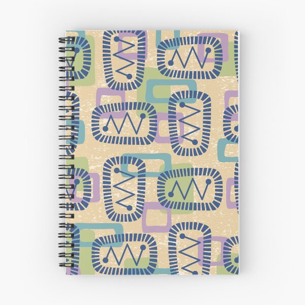 Item preview, Mid Century Modern Atomic Radar Abstract Pattern 840 designed and sold by tonymagnerart.