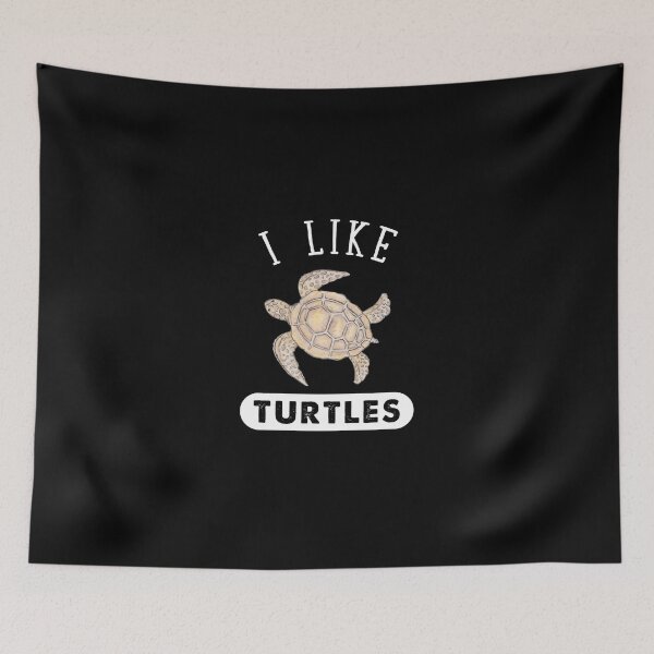 Item preview, I Like Turtles - turtle lover designed and sold by Captain Mood.