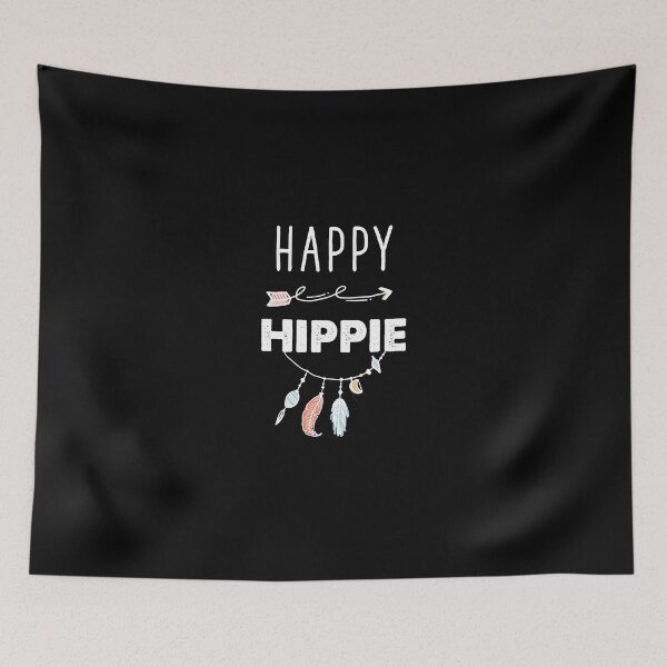 Item preview, Happy Hippie - be positive designed and sold by Captain Mood.