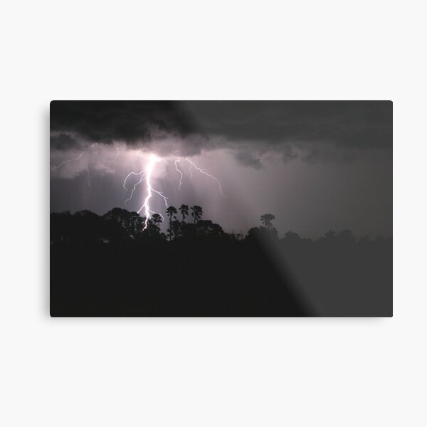 Savute Storm Metal Print