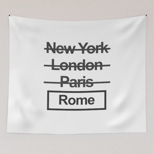 Item preview, Italy Rome City Text design designed and sold by GetItGiftIt.
