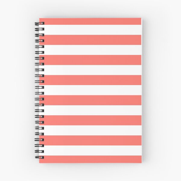 Item preview, Living Coral Horizontal Stripes designed and sold by starrylite.