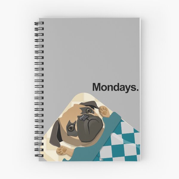 Item preview, Pugs Hate Mondays Too designed and sold by Shaun Hume.