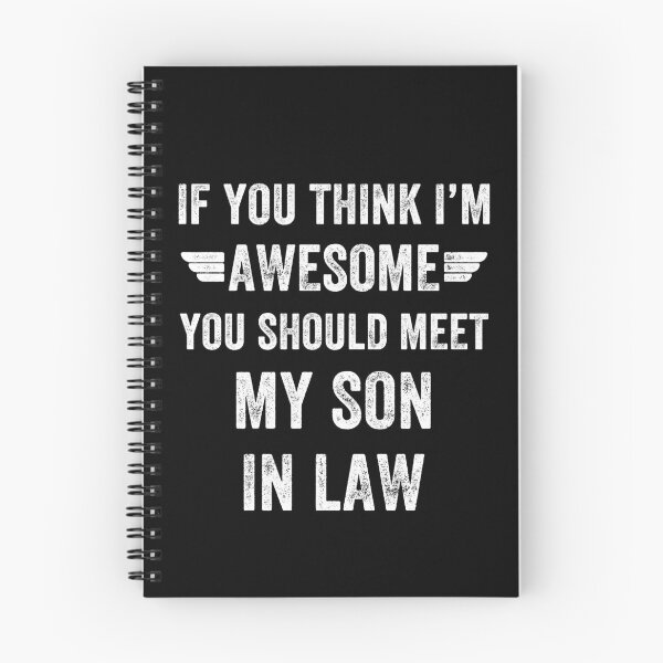 Item preview, If You Think I'm Awesome Meet My Son In Law designed and sold by Captain Mood.