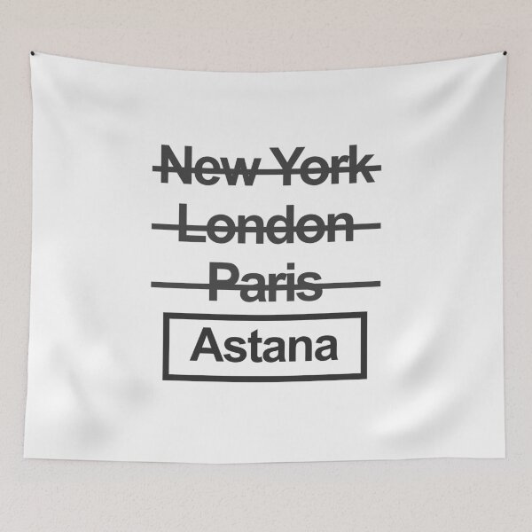 Item preview, Astana Kazakhstan City Text design designed and sold by GetItGiftIt.
