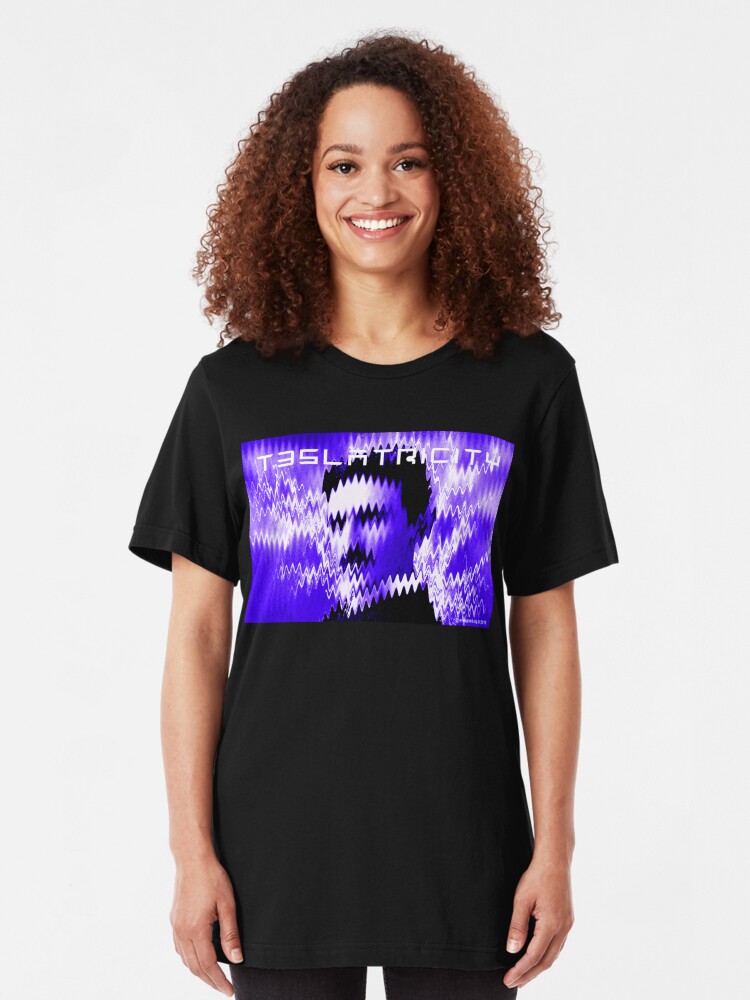 Alternate view of Teslatricity Slim Fit T-Shirt