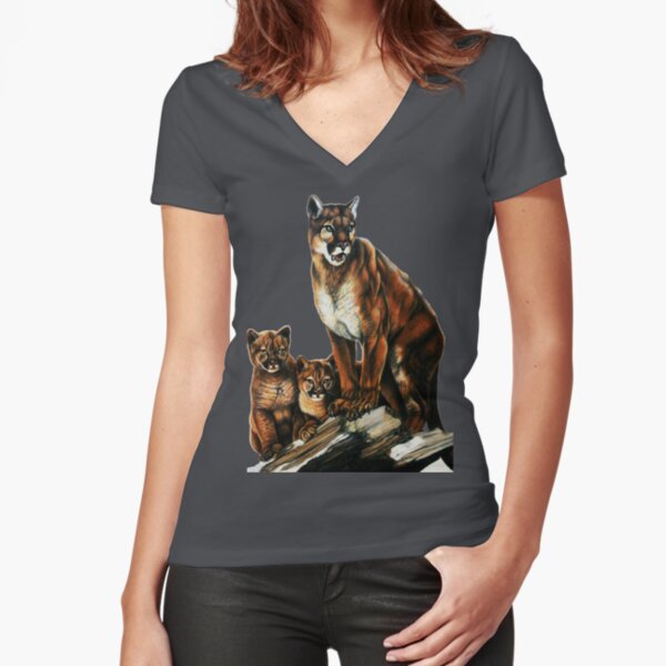 Fitted V-Neck T-Shirt