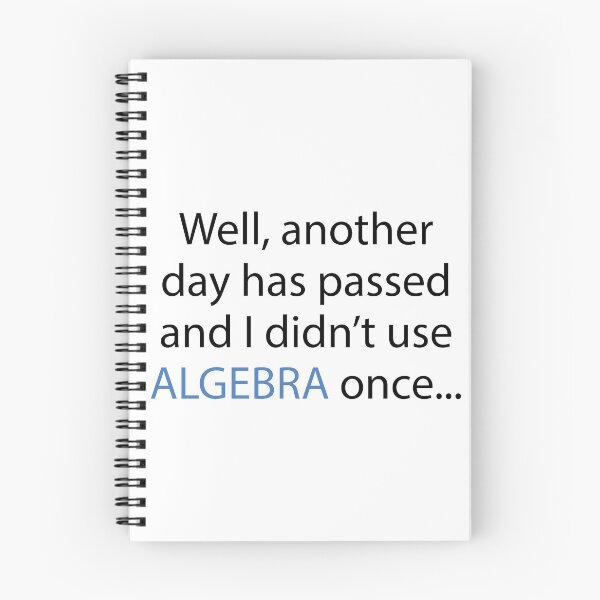 Item preview, Didn't Use Algebra Once Today designed and sold by Evelyusstuff.