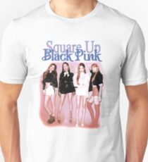 SquareUp BlackPink Slim Fit T-Shirt