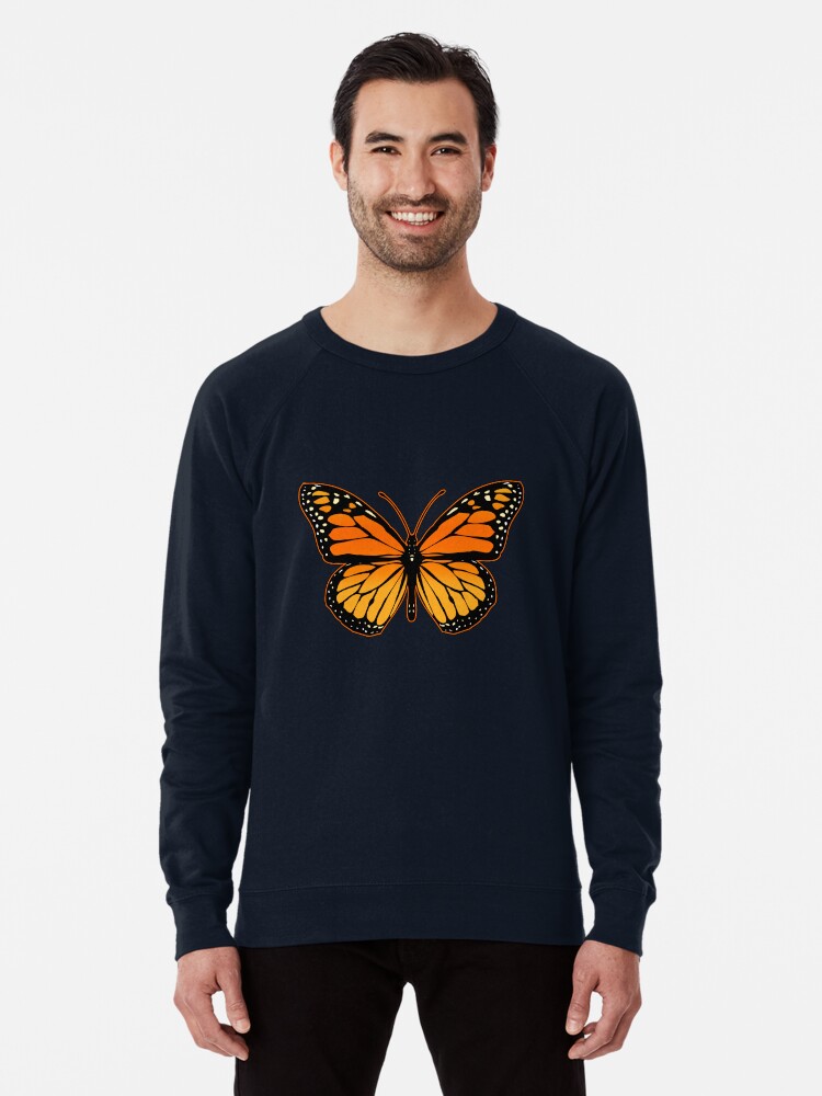 Monarch Butterfly Lightweight Sweatshirt