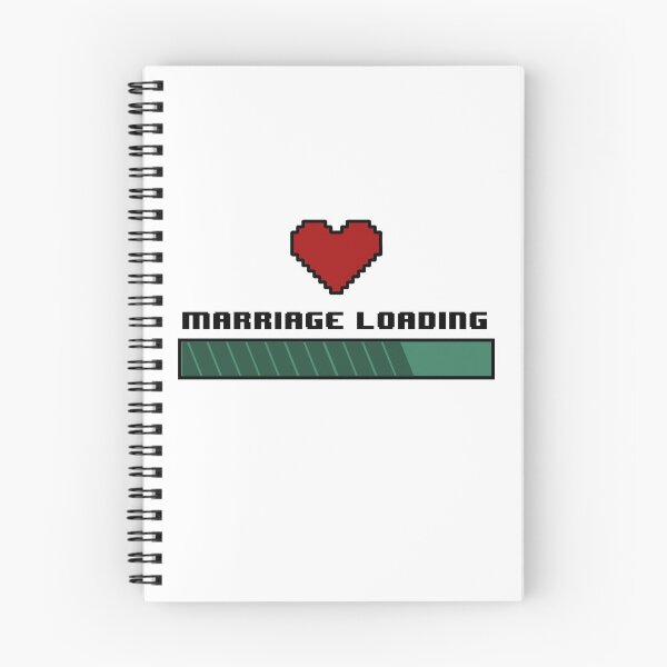 Item preview, Marriage Loading Gamer Wedding T-shirt designed and sold by mi-xo.