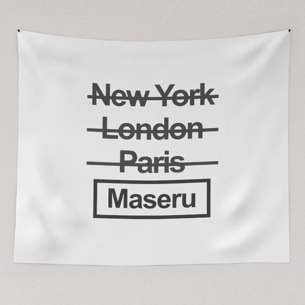 Item preview, Lesotho Maseru City Text design designed and sold by GetItGiftIt.