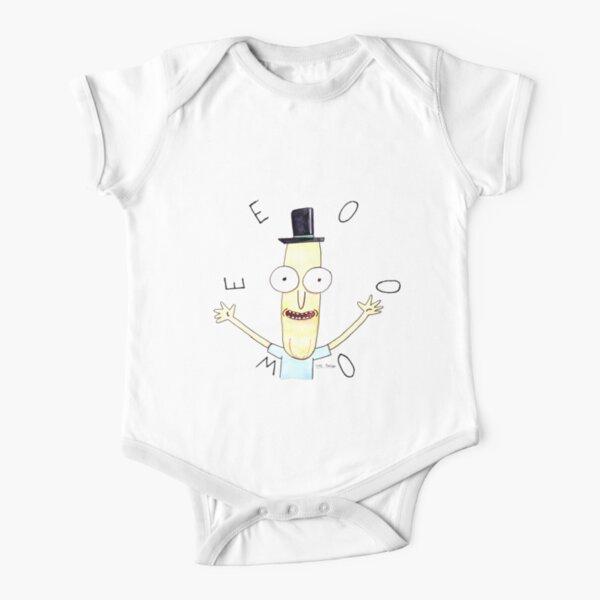 Mr Poopybutthole Short Sleeve Baby One-Piece