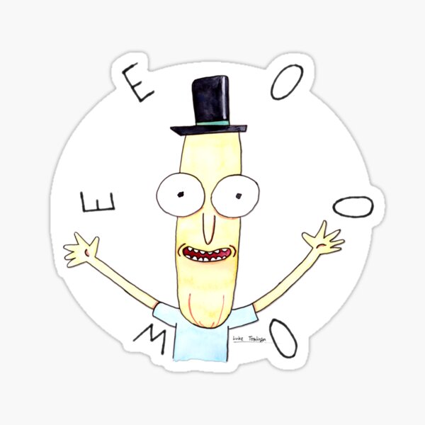 Mr Poopybutthole Sticker