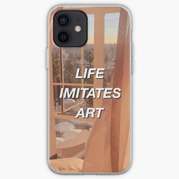 life imitates art iPhone Soft Case