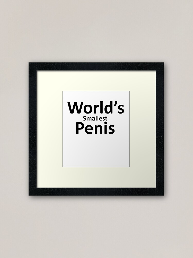 World's Smallest Penis Sticker for Sale by partybitz