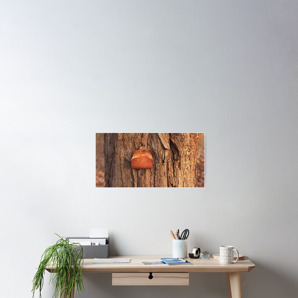 Whole Wheat on White Oak Poster