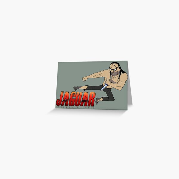 Jaguar - Freedom Fighter Greeting Card