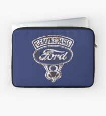 Oil Stained Ford Sign Laptop Sleeve