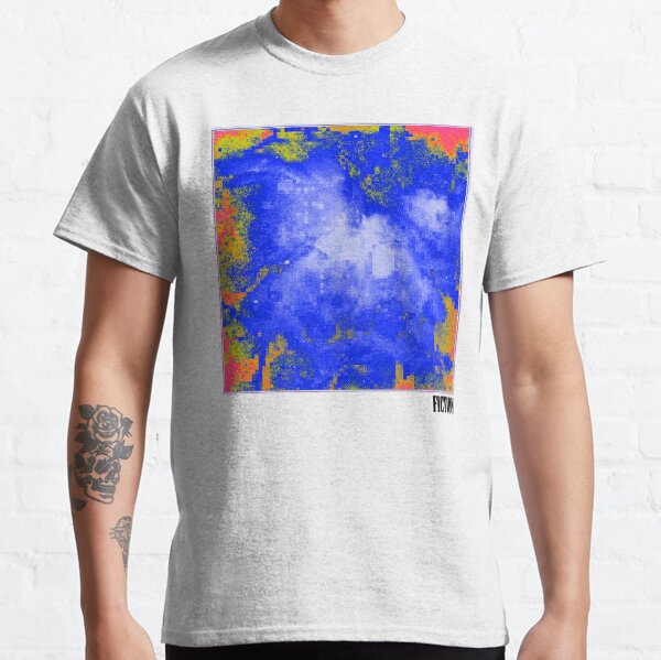Galaxy Nebula Pixel Print Classic T-Shirt