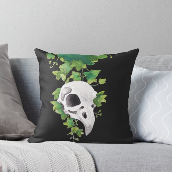 Item preview, Bird skull and Ivy designed and sold by MalteseLizzie.