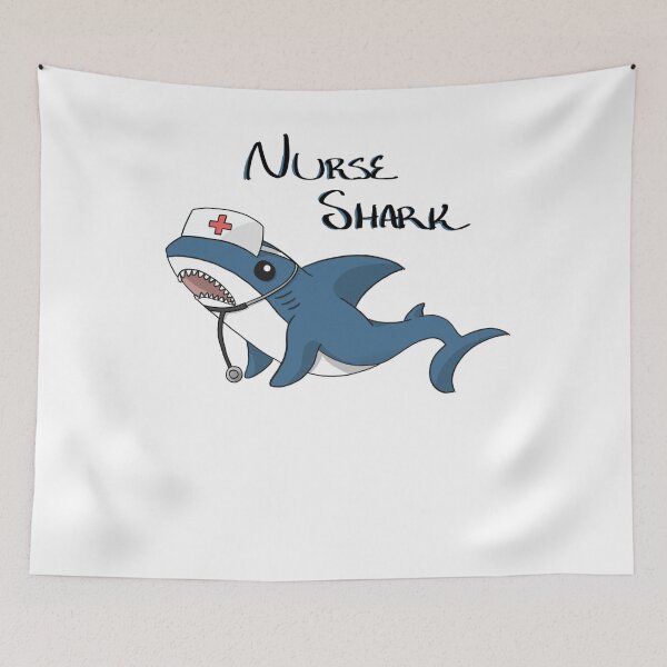 Item preview, Nurse Shark - Nurse Shark Shirt - Nurse Shark Painting - Shark Gift - Marine Biologist Gift designed and sold by Galvanized.