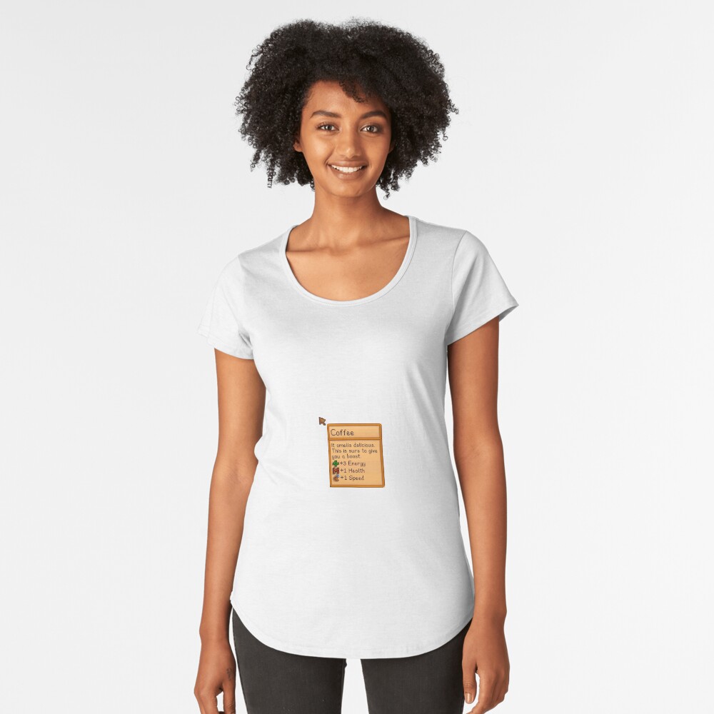 Aperçu de l'œuvre T-shirt premium échancré créée et vendue par silver-light.