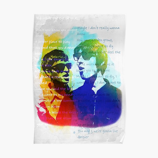 Noel et Liam Gallagher (Oasis) Poster