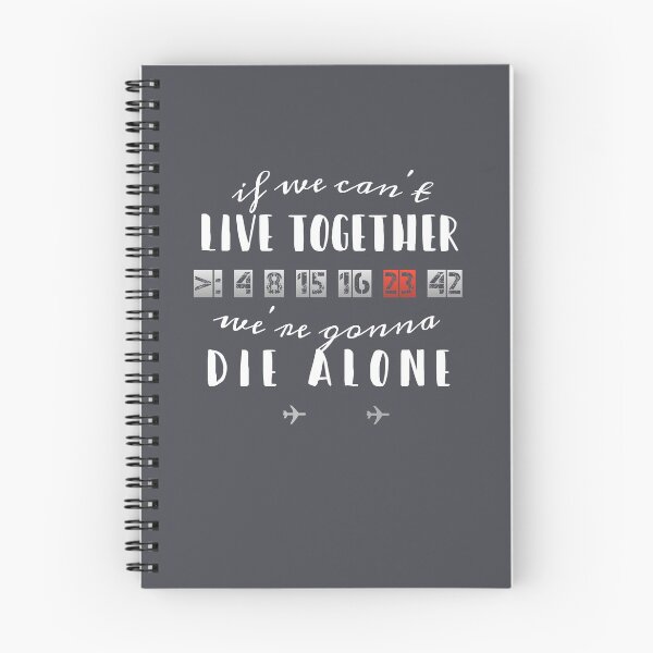 Item preview, LOST - Live Together, The Alone designed and sold by theartbykay.