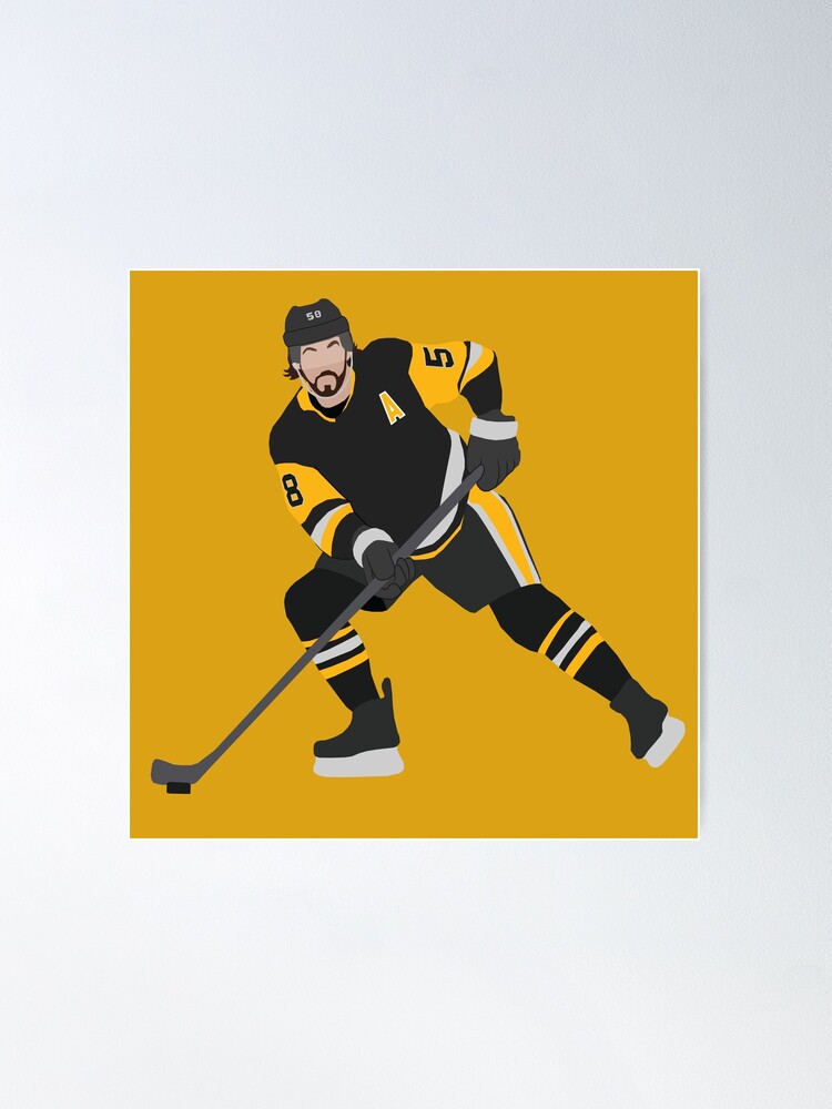 Download Kris Letang Ice Hockey Player Poster Design Wallpaper