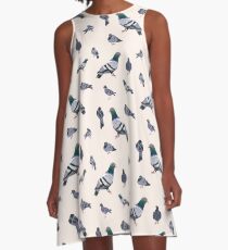 Bird poo A-Line Dress
