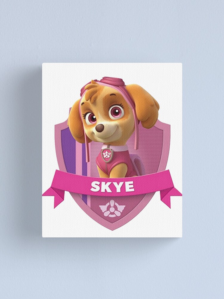 Canvas print Paw Patrol - Skye  Fine Art Prints & Wall Decorations