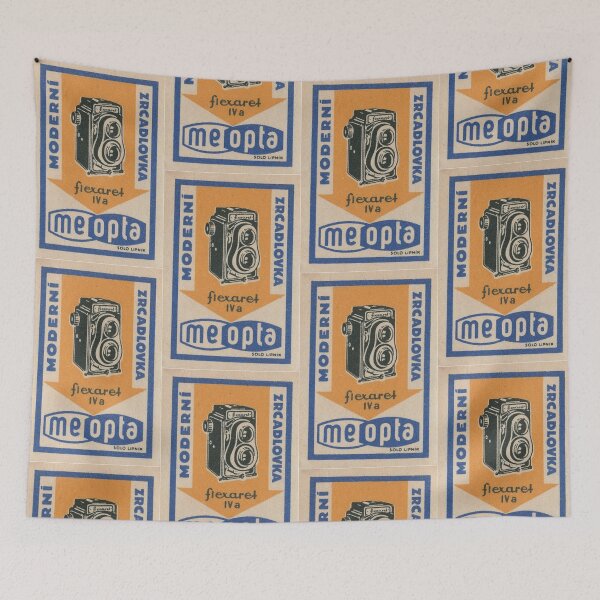 Item preview, vintage camera matchbox label designed and sold by jonnychiba.