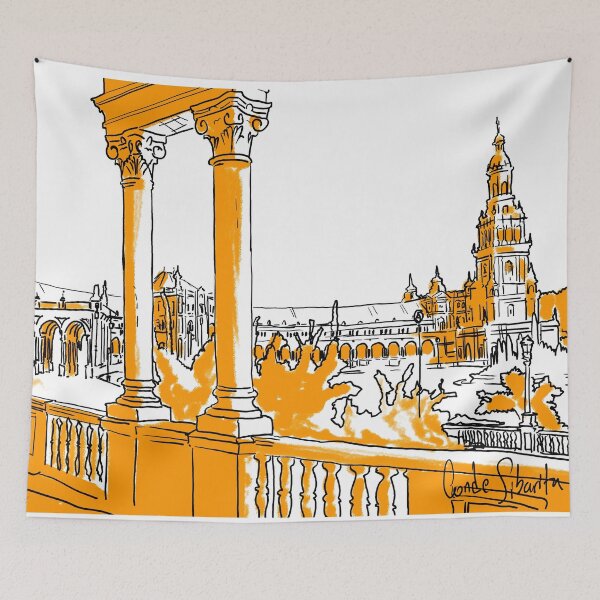 Item preview, SPAIN SQUARE - SEVILLE designed and sold by ElCondeSibarita.