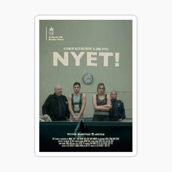 NYET! Sticker