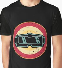 Virtual Reality HMD Interactive Game VR Headset Graphic T-Shirt