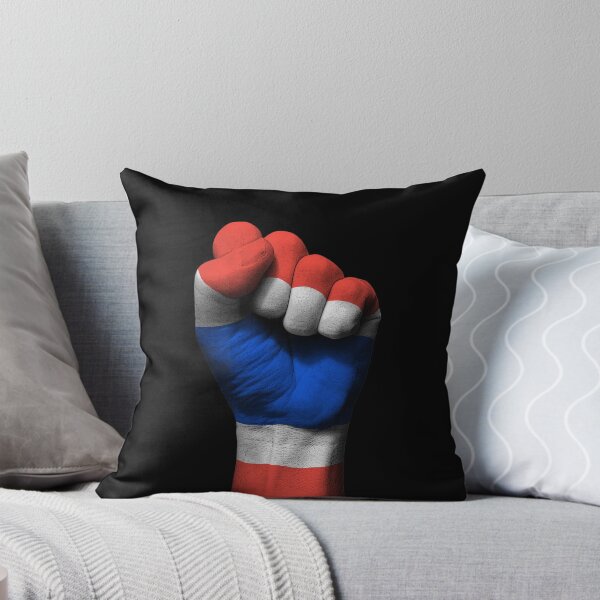 Item preview, Flag of Thailand on a Raised Clenched Fist  designed and sold by JeffBartels.