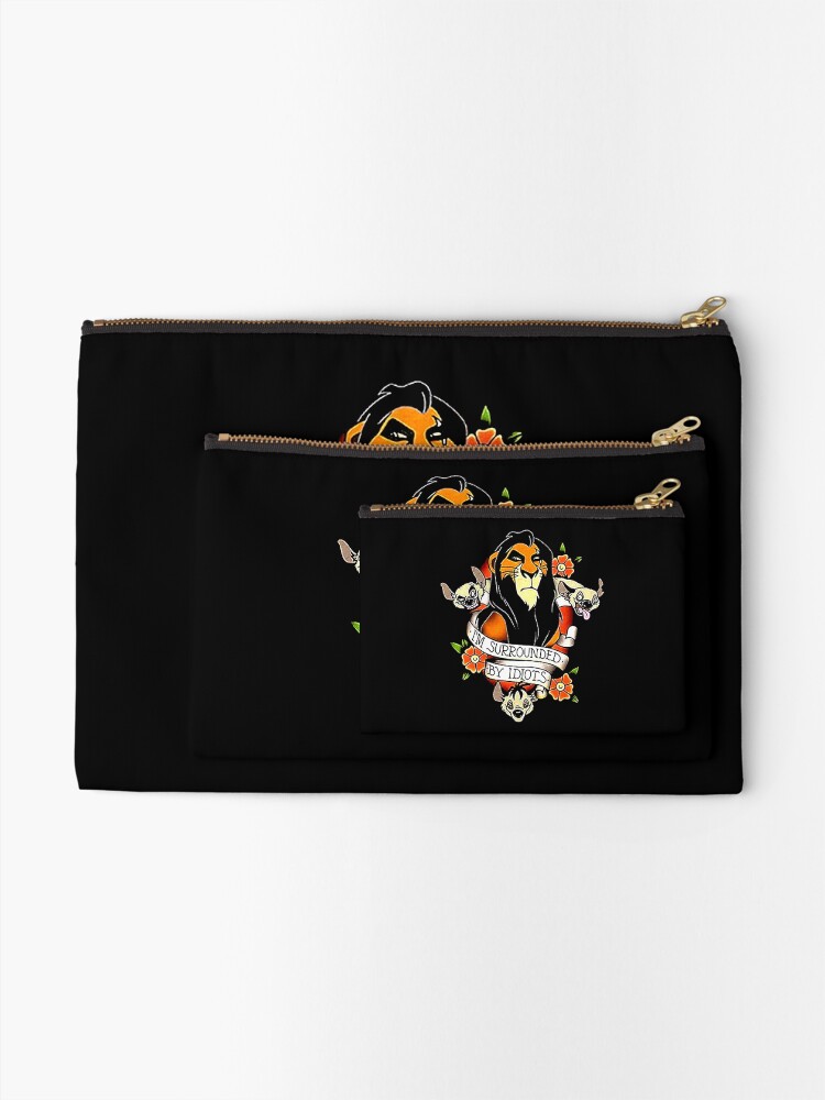 Alternate view of King Scar Surrounded Zipper Pouch