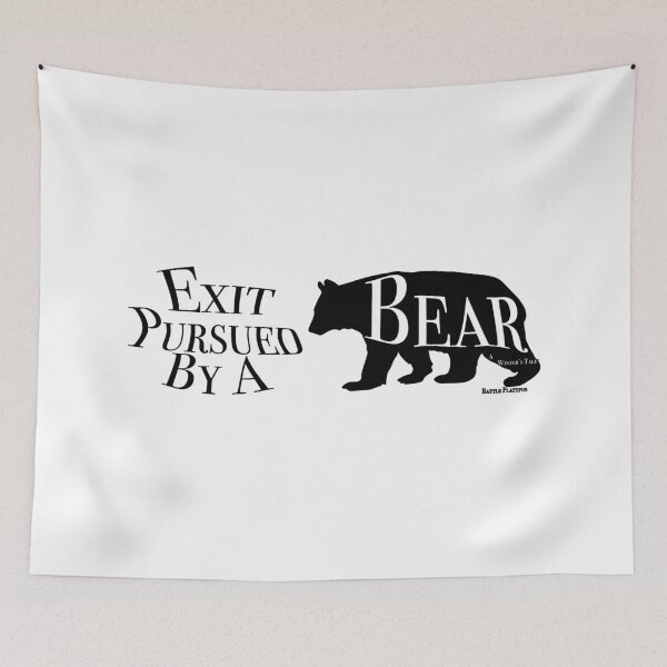Item preview, Exit, Pursued by A Bear designed and sold by battleplatypus.