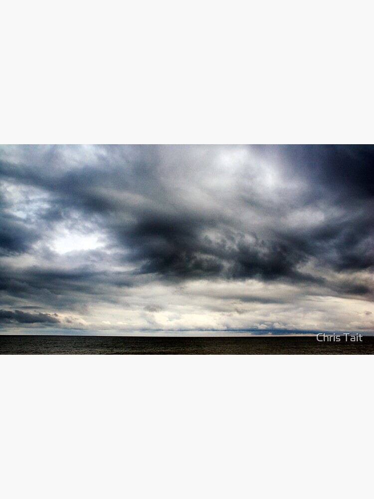 Berwick Upon Tweed Stormy Sky Seascape by christait