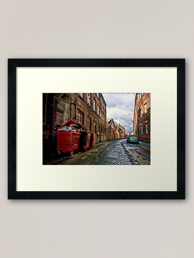 Alternate view of Back Street, Kelham Island, Sheffield Framed Art Print